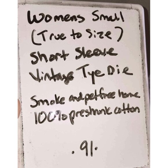 Gildan Heavy Cotton Tie-Dye Peace Sign T-Shirt S - Picture 9 of 9